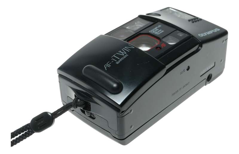 Olympus AF1 Twin Biaxial Optical System Weatherproof Tele Wide Compact camera