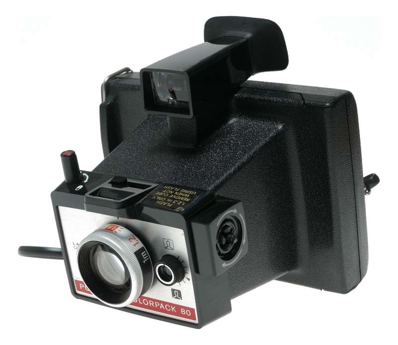 Polaroid Colorpack 80 Land instant sheet pack film camera retro