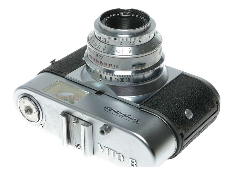 Voigtlander Vito B 35mm film compact camera Color-Skopar 1:3.5/50