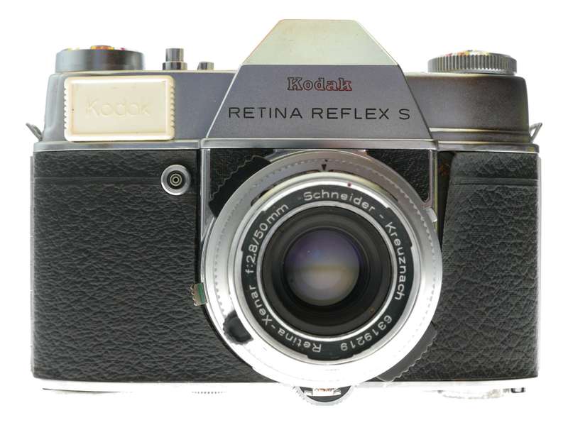 Kodak Retina Reflex S 35mm SLR film camera Schneider Xenar f:2.8/50mm DKL mount