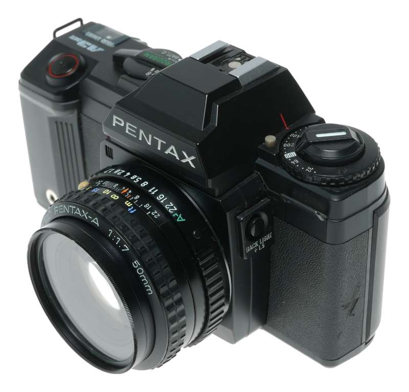 Pentax A3 Date 35mm film SLR camera Pentax-A 1:1.7 50mm KA lens mount