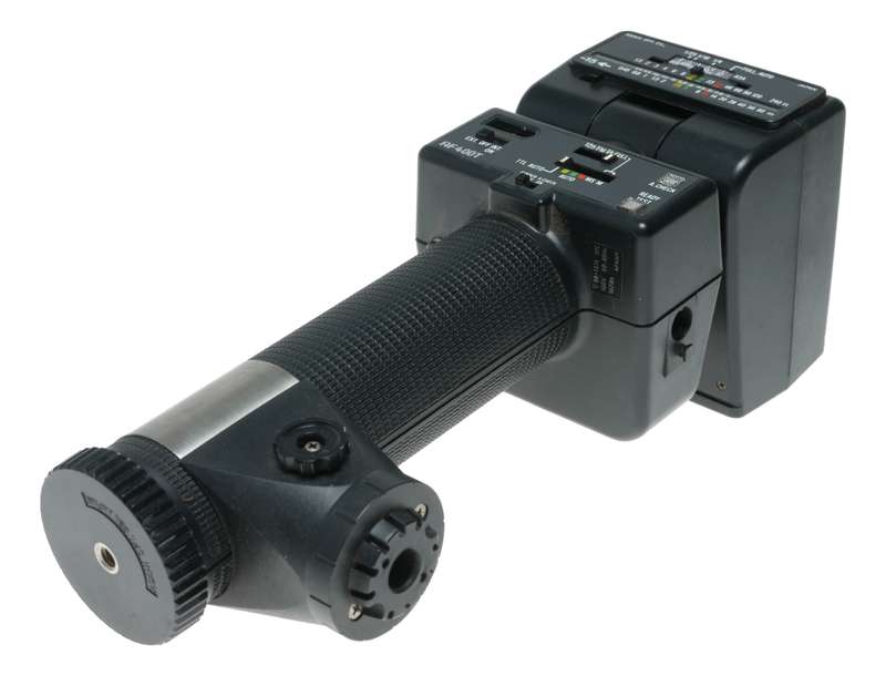 Pentax AF400T automatic electronic flash unit ac adapter II manual accessories