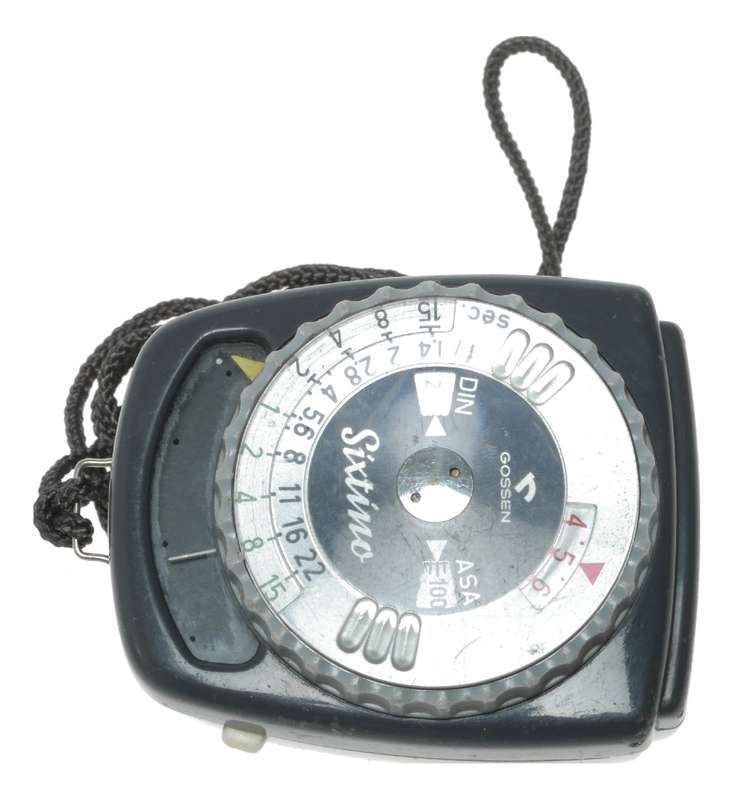 Gossen Sixtino Pilot camera selenium compact light exposure meter