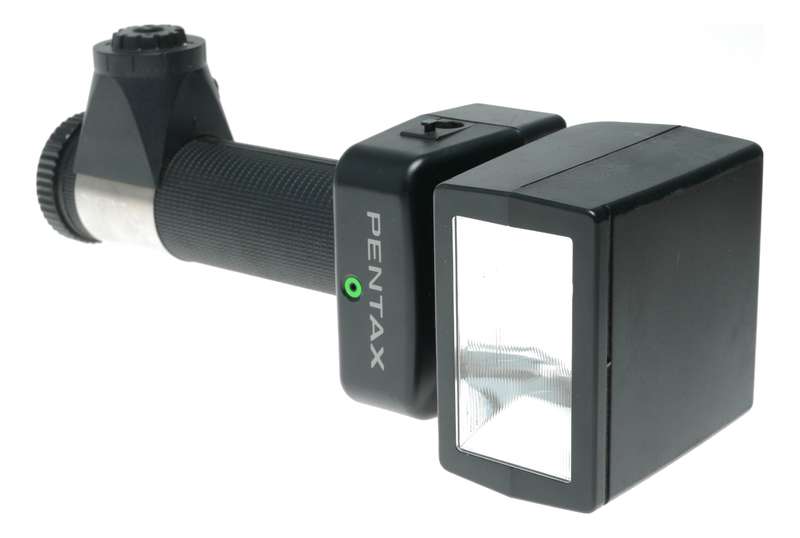 Pentax AF400T automatic electronic flash unit ac adapter II manual accessories