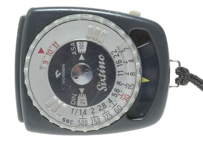 Gossen Sixtino Pilot camera selenium compact light exposure meter