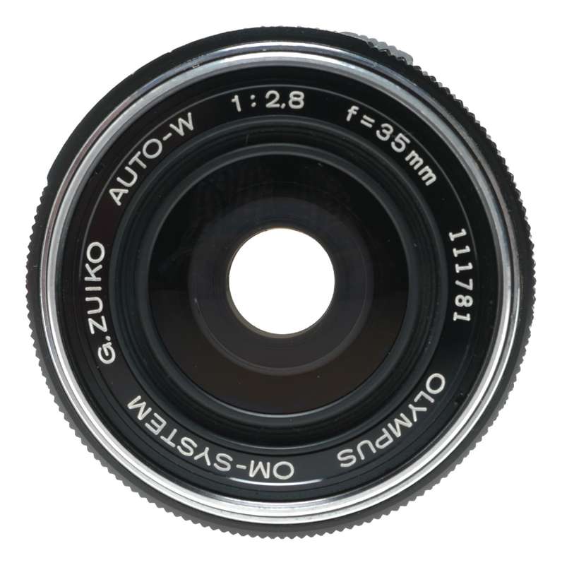 Olympus OM-1 35mm film SLR camera Auto-W 1:2.8 f=35mm