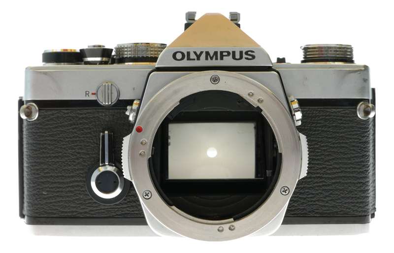 Olympus OM-1 35mm film SLR camera Auto-W 1:2.8 f=35mm