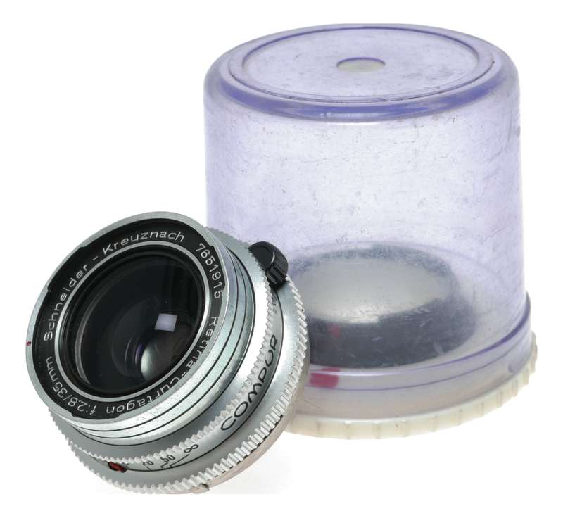 Schneider f:2.8/35mm Kodak Retina-Curtagon wide angle film SLR camera lens