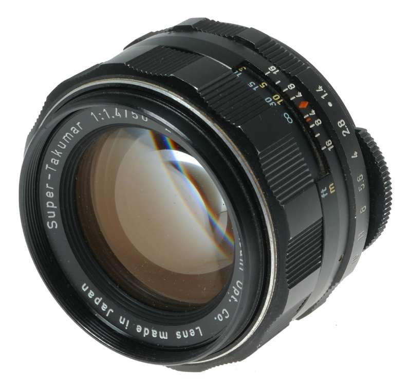 Asahi Super-Takumar 1:1.4/50 Pentax M42 35mm film SLR camera lens
