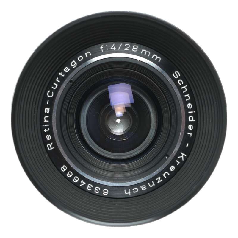 Schneider Retina-Curtagon f:4/28mm film Kodak SLR camera wide angle lens