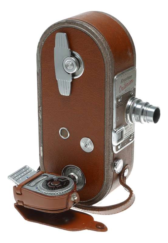 Keystone Criterion Model A-9 art deco 16mm film cine camera Wollensak Raptar f/2.5