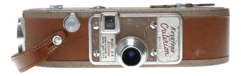 Keystone Criterion Model A-9 art deco 16mm film cine camera Wollensak Raptar f/2.5