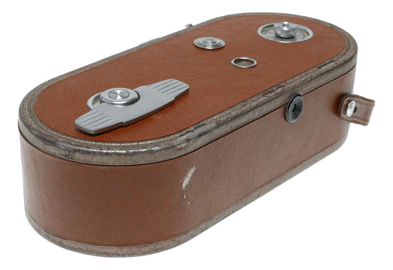 Keystone Criterion Model A-9 art deco 16mm film cine camera Wollensak Raptar f/2.5