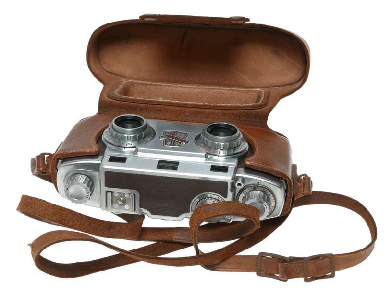 Revere Stereo 33 rangefinder 35mm film camera Wollensak Amaton f/3.5
