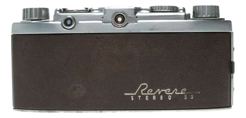 Revere Stereo 33 rangefinder 35mm film camera Wollensak Amaton f/3.5