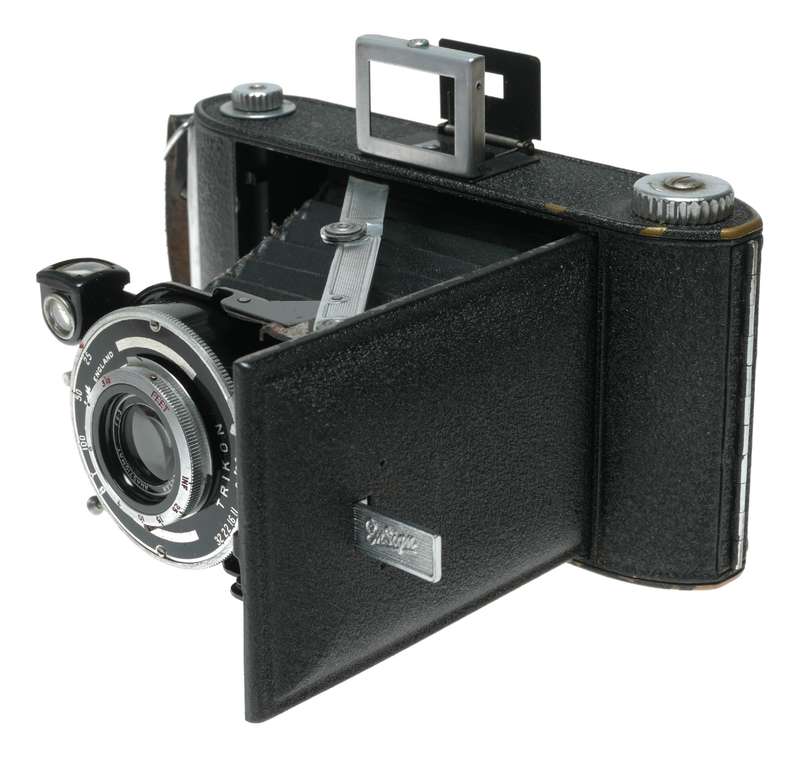 Ensign Ranger 120 rollfilm folding 6x9 camera early original black model