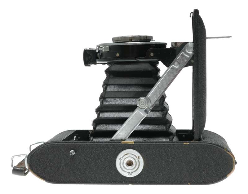Ensign Ranger 120 rollfilm folding 6x9 camera early original black model