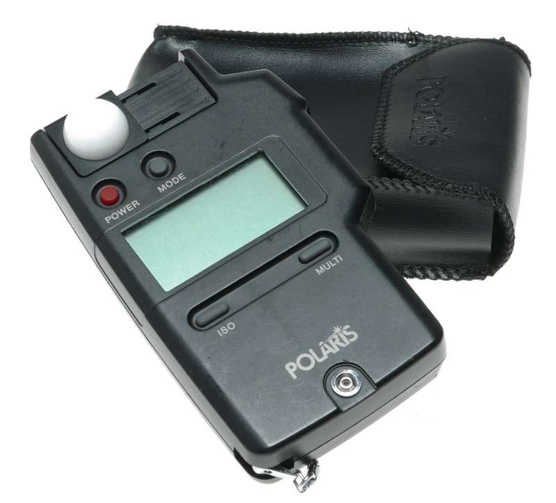Polaris Flash Ambient Light Meter in Pouch