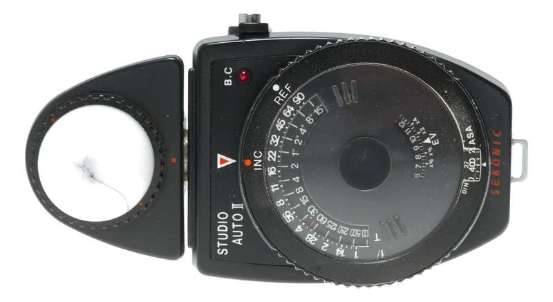 Sekonic Studio Auto II Light meter in original pouch