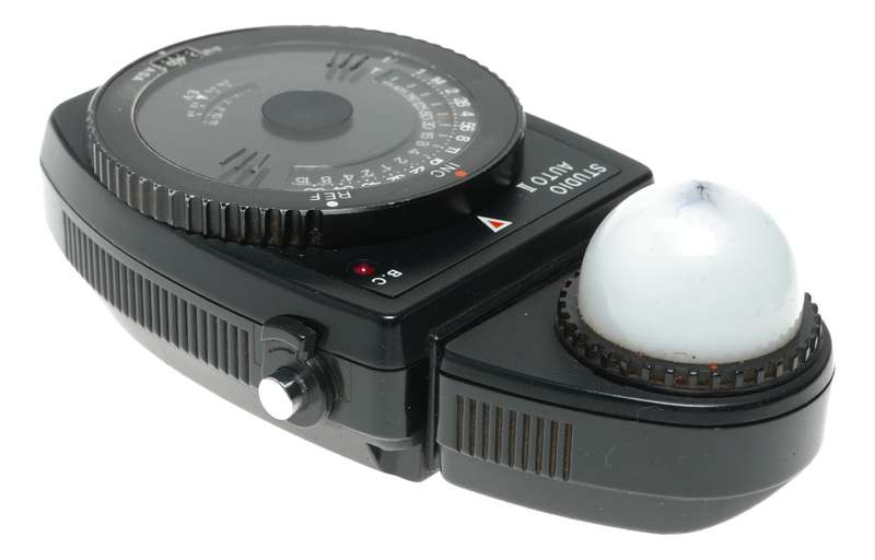 Sekonic Studio Auto II Light meter in original pouch