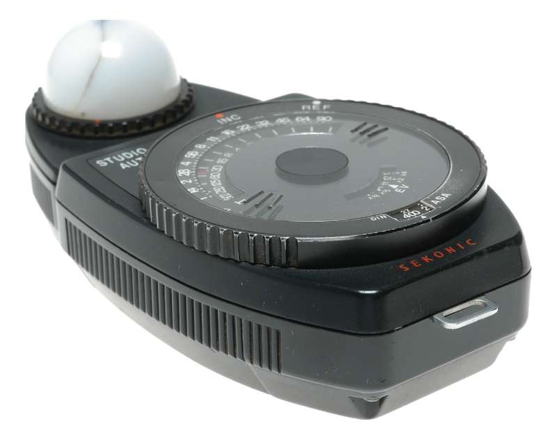 Sekonic Studio Auto II Light meter in original pouch