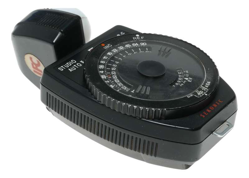 Sekonic Studio Auto II Light meter in original pouch