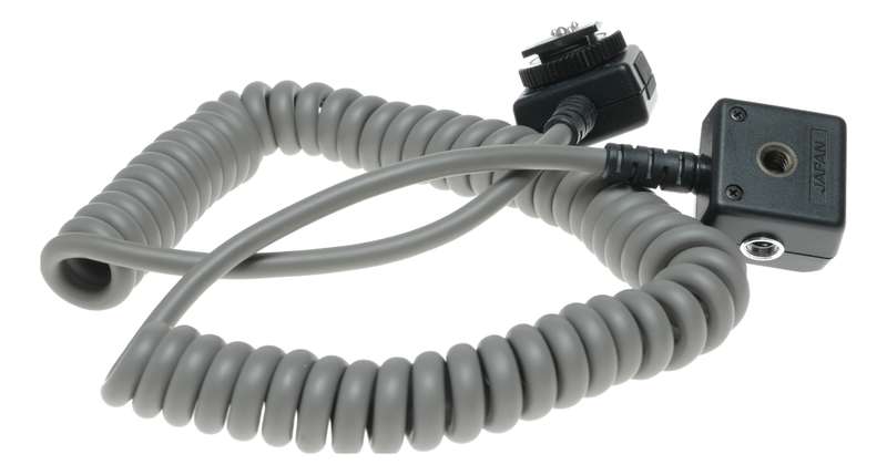 Nikon SC-17 TTL camera flash hot shoe extension remote cord cable excellent