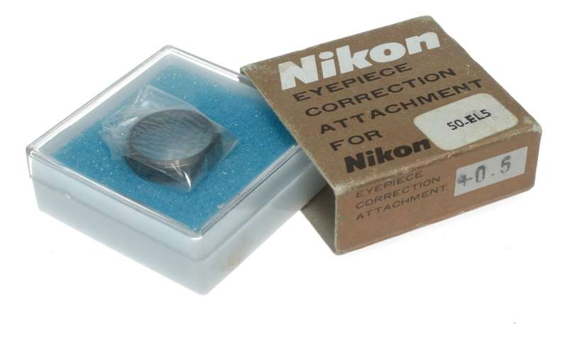 Nikon Correction Eyepiece +0.5D camera view finder dioptre in keeper