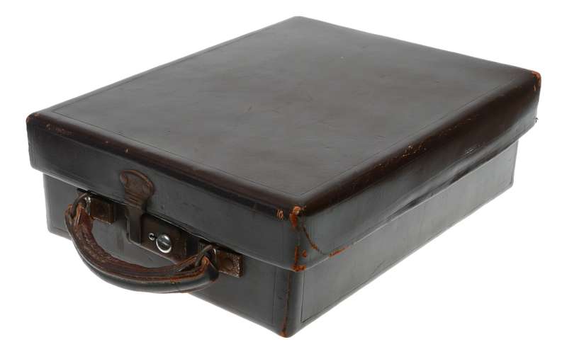 Vintage leather camera photography protective hard case