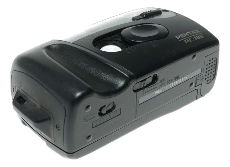 Pentax PC-100 Point Shoot 35mm film compact auto wind camera with instructions