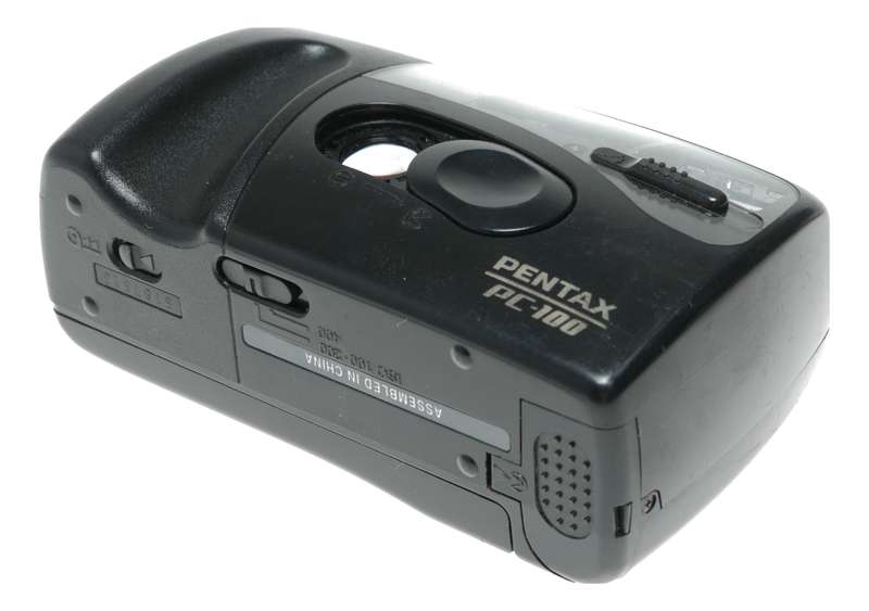 Pentax PC-100 Point Shoot 35mm film compact auto wind camera with instructions