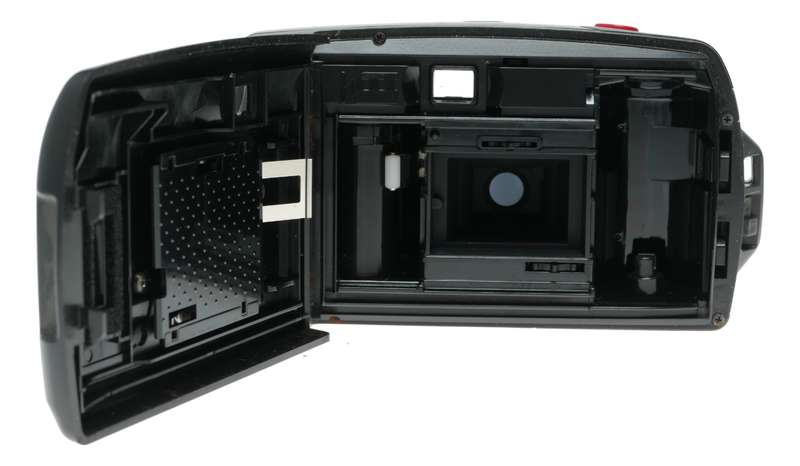 Pentax PC-100 Point Shoot 35mm film compact auto wind camera with instructions