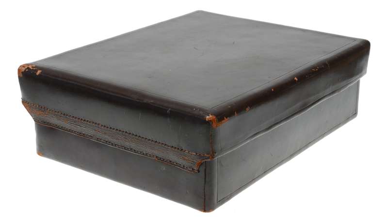 Vintage leather camera photography protective hard case