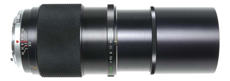 Olympus OM-System Auto-T 1:4 f=200mm E.Zuiko camera tele lens