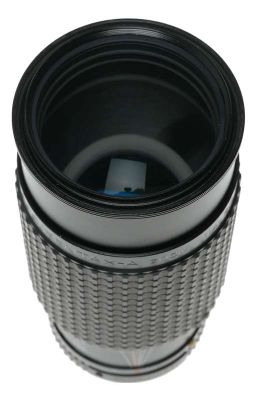 SMC Pentax-A Zoom 70-210mm macro lens fits classic 35mm film SLR camera