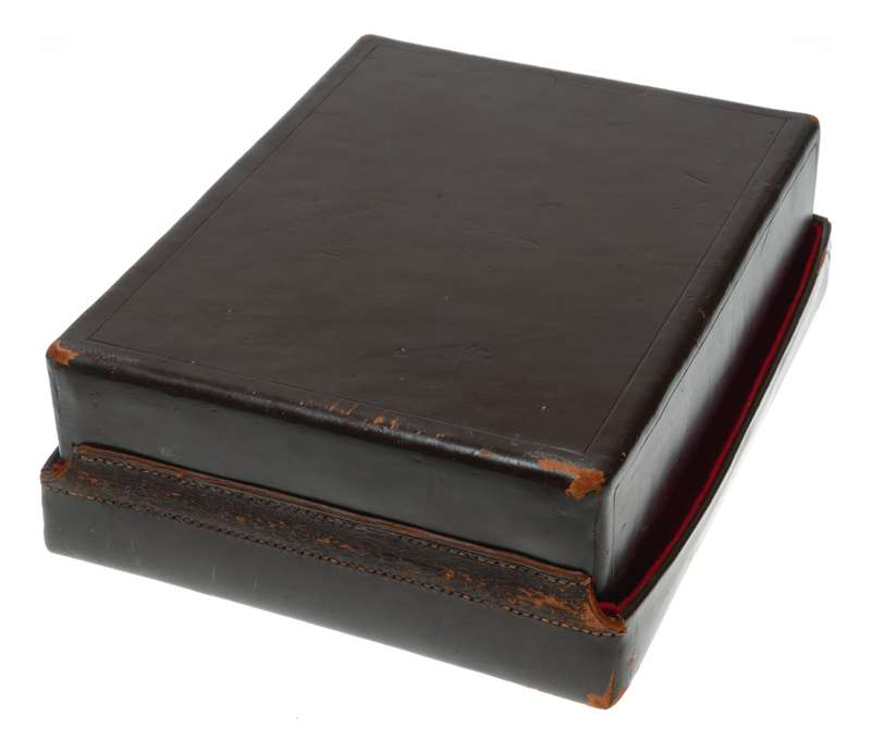 Vintage leather camera photography protective hard case