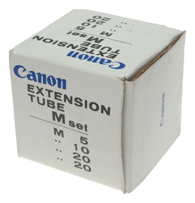 Canon Extension Tube M Set in original box macro photography