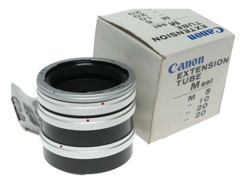 Canon Extension Tube M Set in original box macro photography