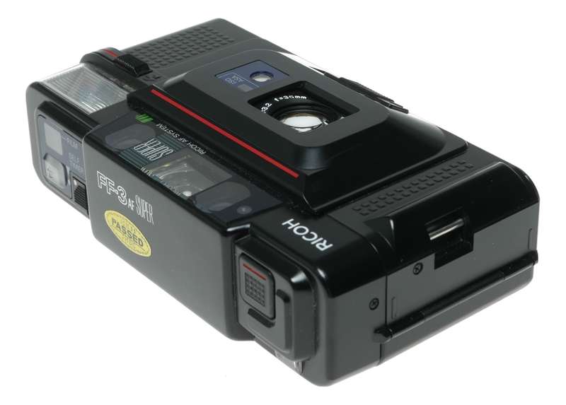 Ricoh FF-3 AF Super point shoot 35mm film camera Rikenon 3.5/35