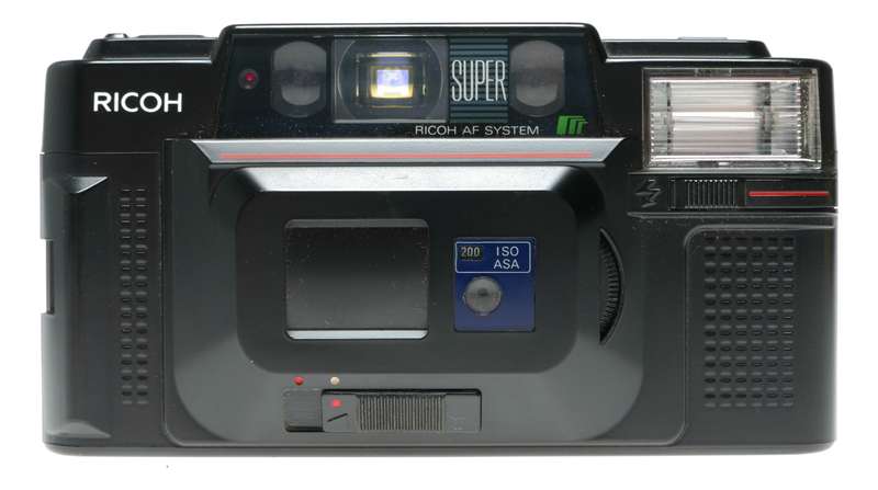 Ricoh FF-3 AF Super point shoot 35mm film camera Rikenon 3.5/35