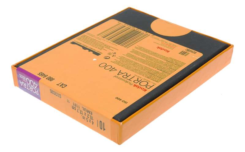Kodak Professional Portra 400 4x5in film exp.07/2026 x10 sheets in sealed box