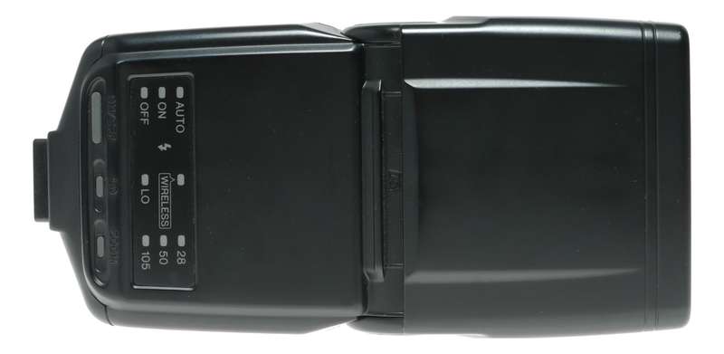 Minolta Program 3500xi camera hot shoe wireless flash unit in pouch