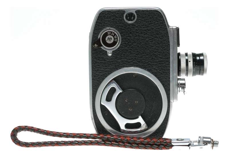 Bolex L-8 cine 8mm film movie camera later model Yvar 1:2.8 f=12.5mm