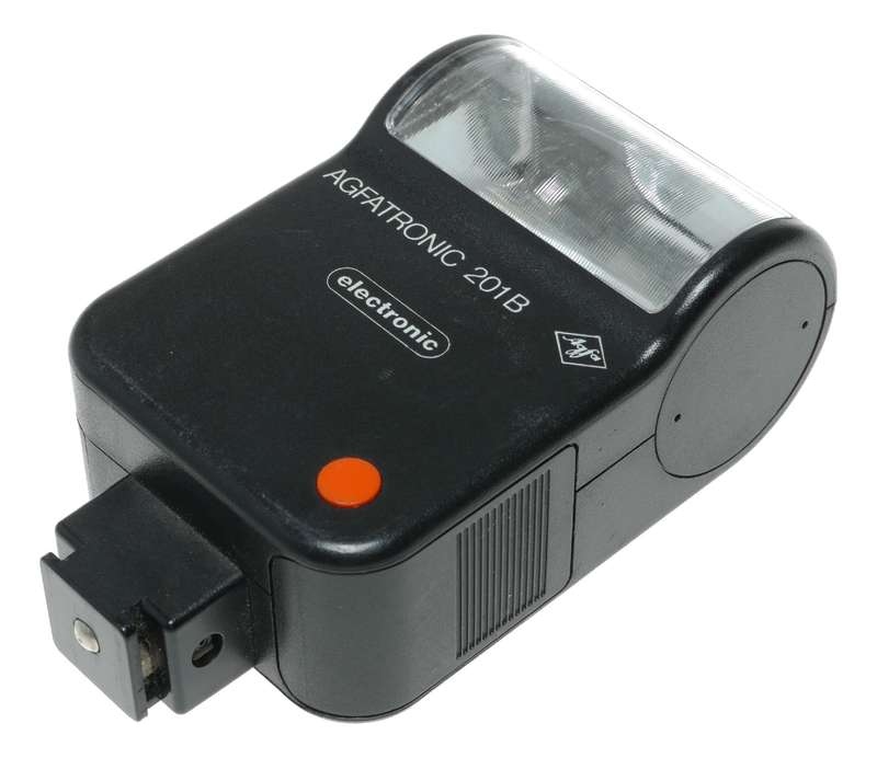 Agfa Agfatronic 201B Electronic cordless shoe mount compact camera flash