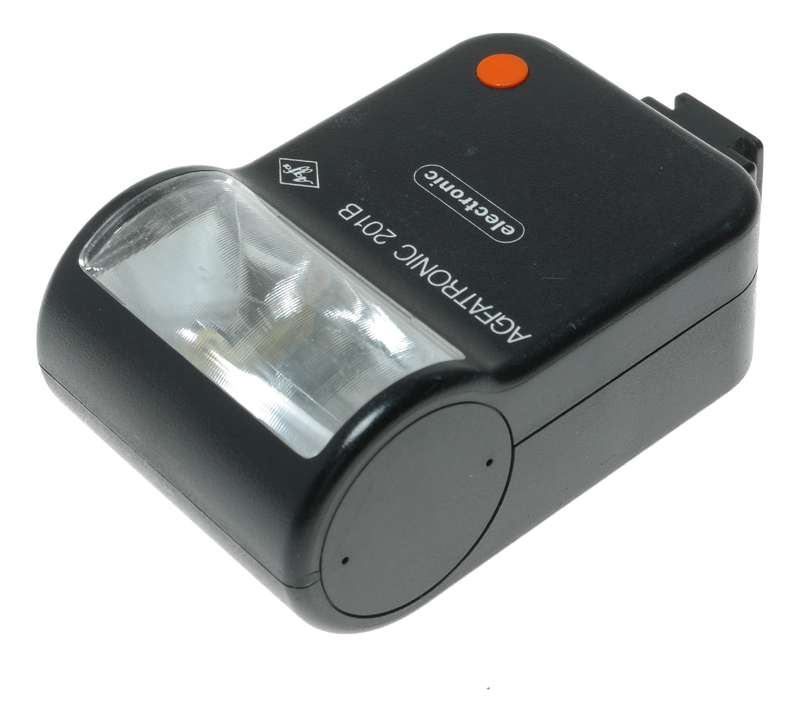 Agfa Agfatronic 201B Electronic cordless shoe mount compact camera flash
