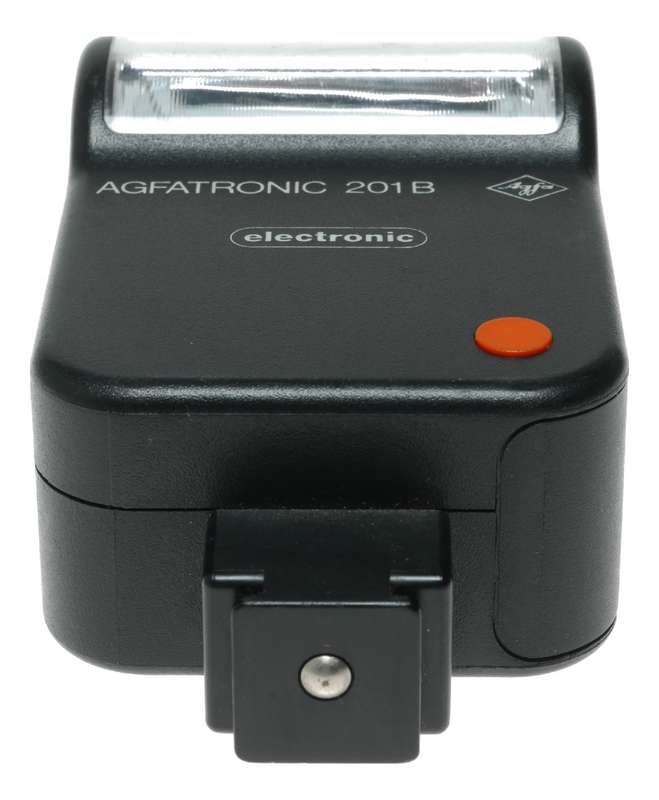 Agfa Agfatronic 201B Electronic cordless shoe mount compact camera flash