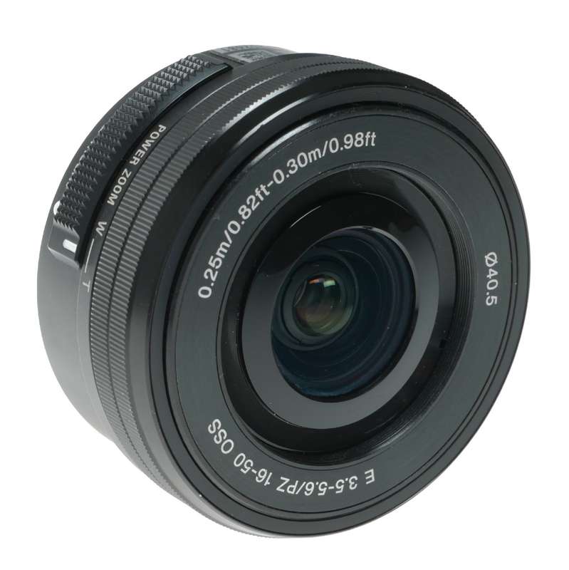 Sony E Mount 3.5-5.6/PZ 16-50 OSS Optical Steady Shot Power Zoom camera lens