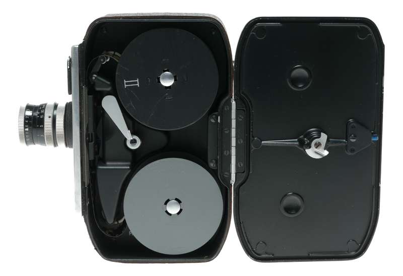 Bolex C8 movie 8mm film camera Yvar 1:2.5 f=12.5mm original strap
