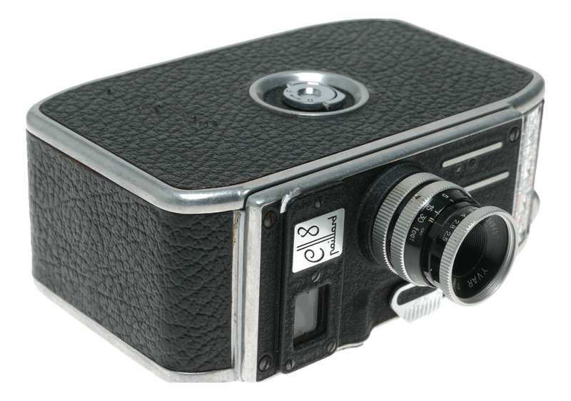 Bolex C8 movie 8mm film camera Yvar 1:2.5 f=12.5mm original strap