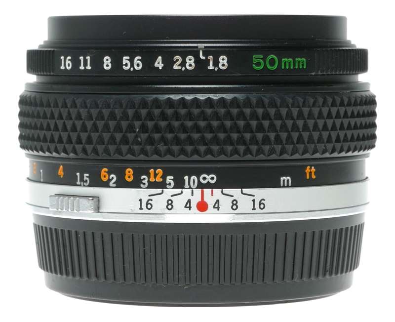 Olympus OM-System Auto-S 1:1.8 f=50mm Zuiko camera prime lens